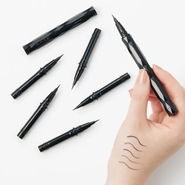 【KATE 凱婷】進化版持色眼線液筆管(與進化版持色眼線液筆EX4.0補充芯組合使用)