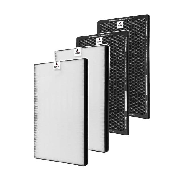 【蟎著媽】高效型濾網2套優惠組(適用 夏普 SHARP FZ-D40HFE FZ-D40DFE KC-JD50T-W KC-JH50T-W)