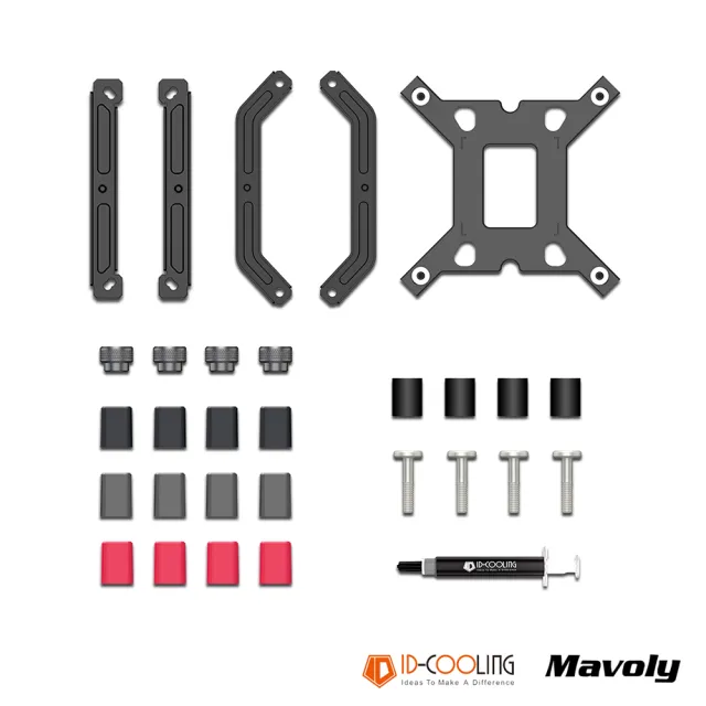【ID-COOLING】FROZN A410 DK 四導管散熱器(黑色)