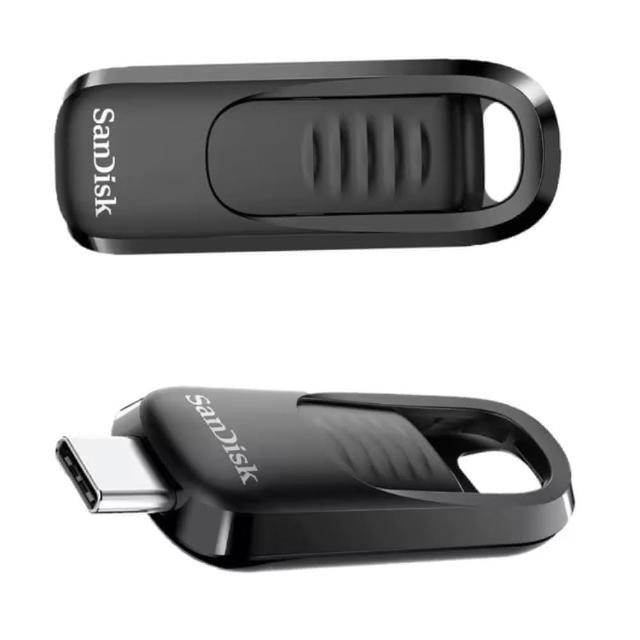 【SanDisk 晟碟】極速升級 版 128GB Ultra Slider Type-C™ 隨身碟 高速讀取400MB s 5年  