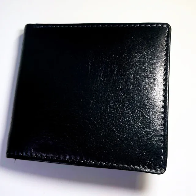 【iTa.a】100%義大利Tuscany製。100%頭層植鞣牛革(內翻袋∕卡片層男用皮夾-拉不拉多黑)