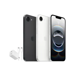 【Apple】iPhone 16e(256G/6.1吋)(40W雙孔閃充組)