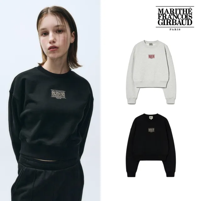 【MARITHE FRANCOIS GIRBAUD】官方旗艦 女版 小LOGO短版大學TEE MFG(多款任選)
