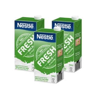 【Nestle 雀巢】全脂牛奶 1000mlX3瓶