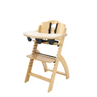 【Abiie】Beyond Junior TYK成長型高腳餐椅 原木色 含椅墊(椅墊多色可選)