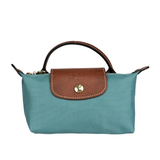 【LONGCHAMP】LE PLIAGE 手提小包(尤加利色)