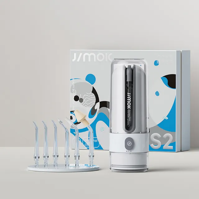 【JIMOK】S2 便攜沖牙器(電動牙刷/攜帶/旅行/出國/牙周/牙齦/蛀牙/全口清潔/父親節/禮物)