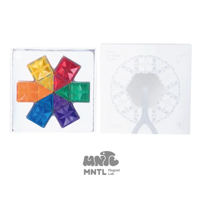 【MNTL】摩天輪組合 Ferris Wheel Pack 磁力片 46pcs(磁力片組合 禮盒首選 擺設)