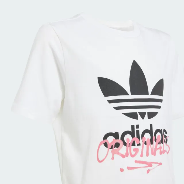 【adidas 愛迪達】短袖上衣 T恤 童裝 - Originals IY5455
