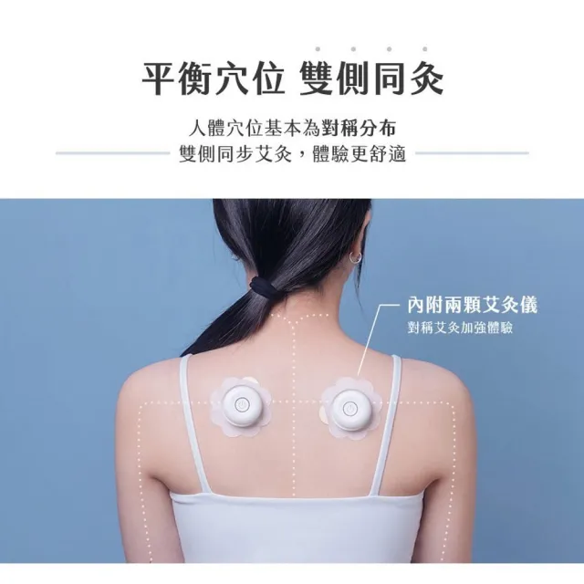 【3ZeBra 三隻斑馬】暖暖艾｜迷你艾灸儀(附30入艾貼/溫灸儀 熱敷器 春節/過年/尾牙送禮)