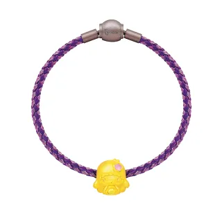 【Just Gold 鎮金店】Kiki&Lala 純金串珠(Lala)