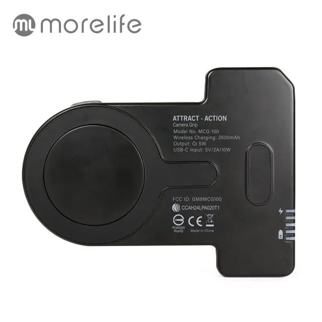 【morelife】磁吸手持相機握把(MCG-100)