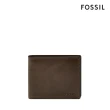 【FOSSIL 官方旗艦館】Derrick 真皮大零錢袋RFID皮夾 男 短夾(禮盒組附鐵盒 多色可選)