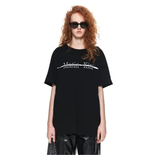 【MATIN KIM】官方旗艦 LOGO切線上衣(黑色)