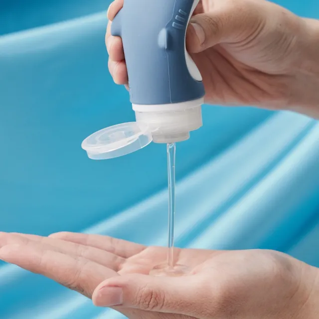 【仁舟淨塑】海洋旅行分裝瓶3入組 89ml(矽膠分裝瓶/乳液瓶/沐浴瓶/擠壓瓶/盥洗用品/旅行)