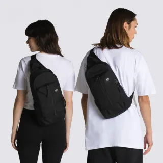 【VANS 官方旗艦】Warp 男女款黑色斜背包