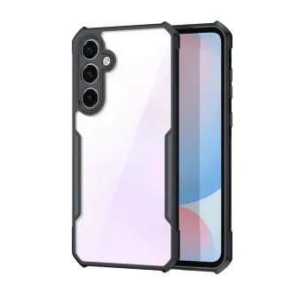 【XUNDD 訊迪】三星 Galaxy A56 5G 軍事防摔 鏡頭全包覆 清透保護手機殼-夜幕黑