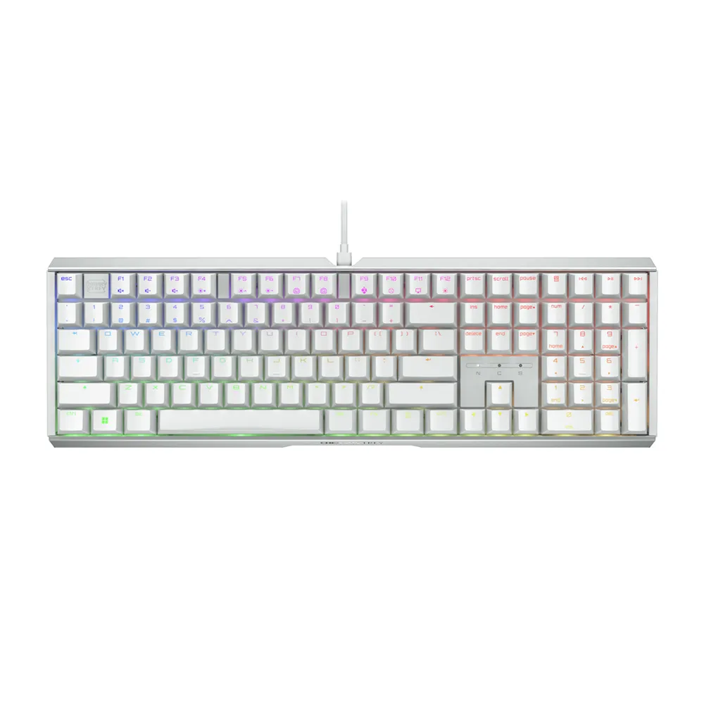 【Cherry】Cherry MX Board 3.1S MX2A RGB 白正刻 靜音紅軸(#3.1S #RGB #白 #靜音紅軸  #二代軸)