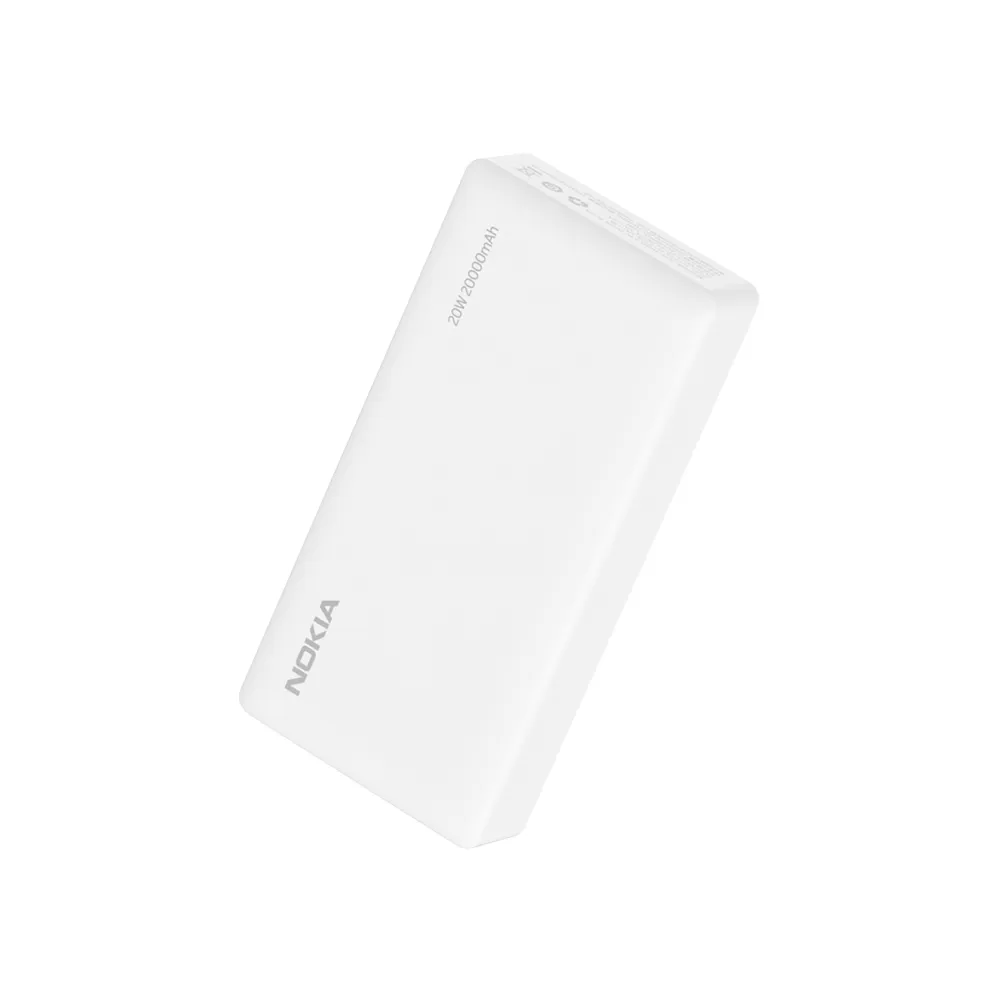 【NOKIA】P6203-2 PD20000mAh 20W 3孔輸出 雙向快充行動電源(37Wh/具Wh標示)