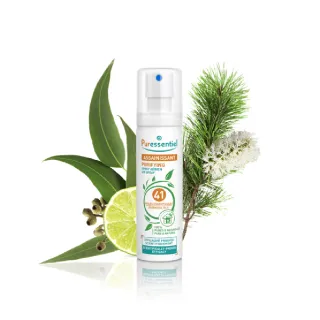 【Puressentiel 璞萃】E°41 淨化神盾 全效森氧精油噴霧 75ml(Ecocert有機認證)