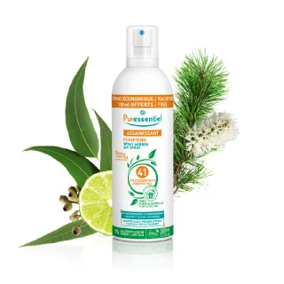 【Puressentiel 璞萃】E°41 淨化神盾 全效森氧精油噴霧 500ml(Ecocert有機認證)