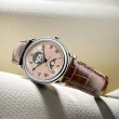 【CONSTANT 康斯登】Classics 系列心跳月相日期機械腕錶40mm鮭魚面(FC-335MCSALB4P26)