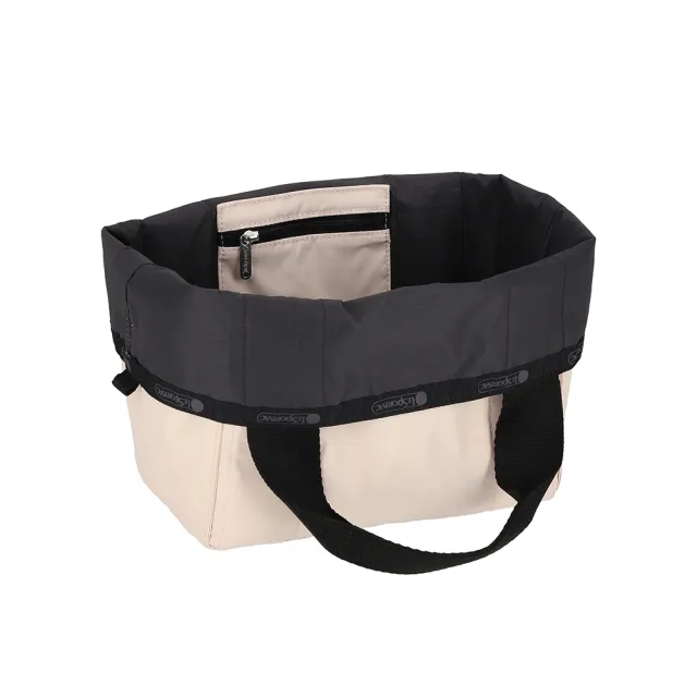【Lesportsac】小型雙面托特包 手提包 便當袋 送禮 禮物 推薦 女包(晨曦粉)