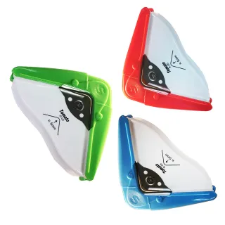 【MBS 萬事捷】TOMATO-R-05 兩用圓角器 S(辦公 學生 開學 文具 手帳 DIY)