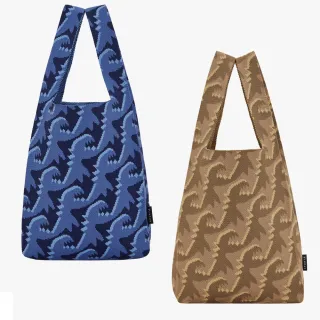 【agnes b.】Sport b. 滿版恐龍針織手提包(多款)