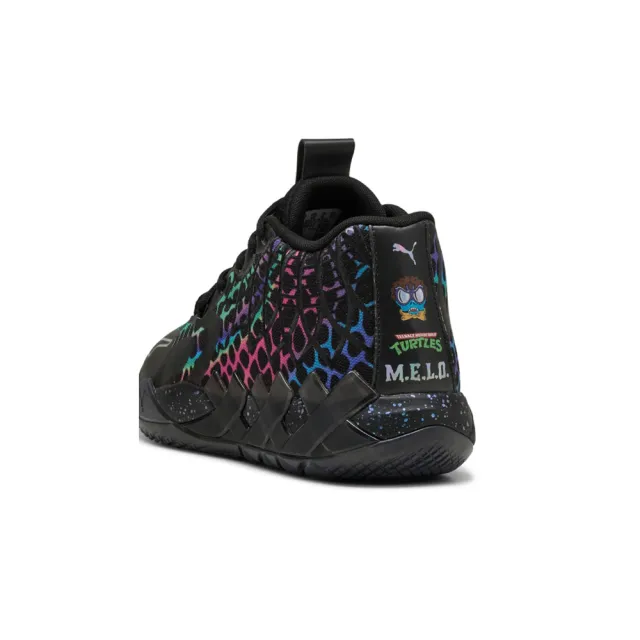 【PUMA】籃球鞋 TMNT x Puma MB.01 Baxter Stockman 黑彩虹色 獨特 運動鞋 休閒鞋 男鞋 311580-01