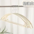 【KARY】100入質感加厚防滑無痕毛衣衣架(浸膠衣架)