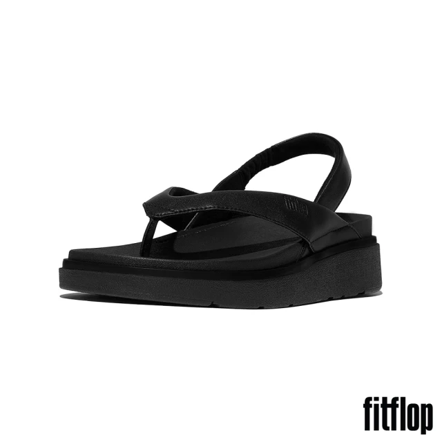 【FitFlop】GEN-FF 後帶夾腳涼鞋-女(靚黑色)