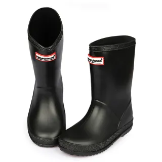 【Paperplanes】韓國空運。兒童款可愛繽紛扣帶防滑高筒雨鞋(7-7766/現貨)