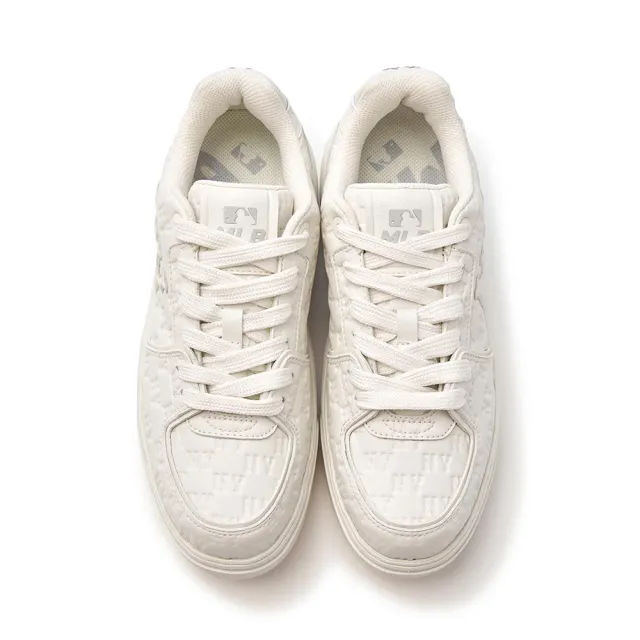 【MLB】Monogram老爹鞋 學長鞋 Chunky Liner系列 紐約洋基隊(3ASXE015N-50WHS)