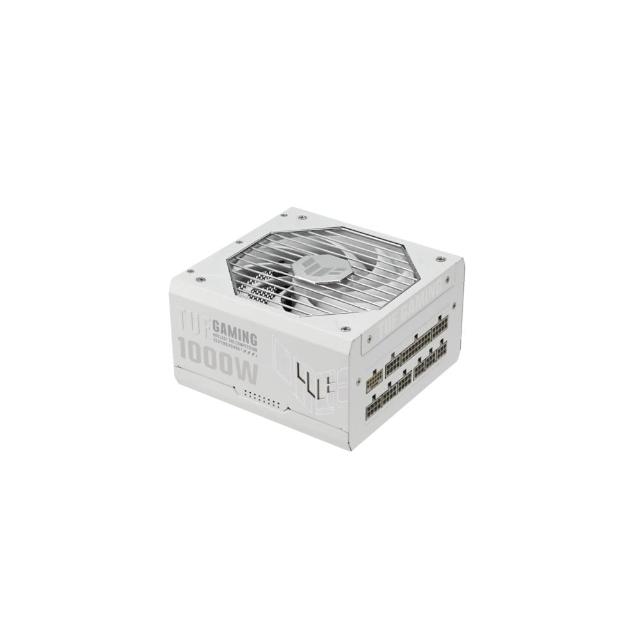 【ASUS 華碩】TUF Gaming 1000W 金牌軍戎白 電源供應器(TUF-GAMING-1000G-W)