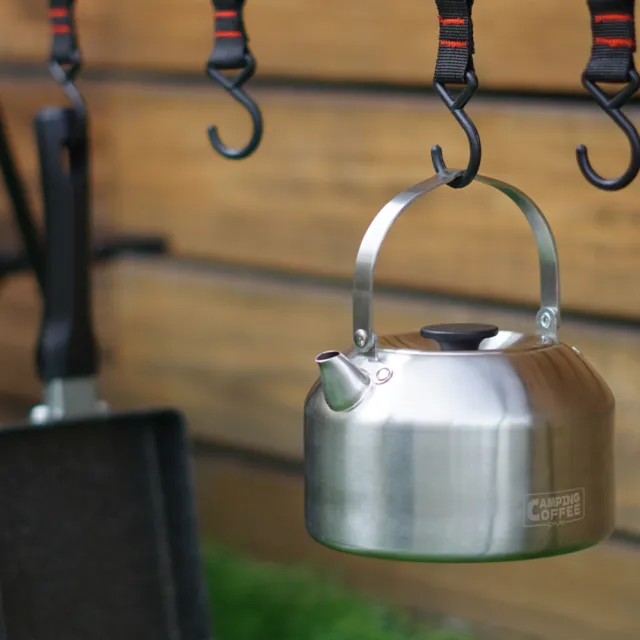 【Driver】DayGo煮水壺-1000ml(兩用煮水壺 手沖壺 燒水壺 茶具 茶壺 咖啡器具 手沖咖啡 露營用品)