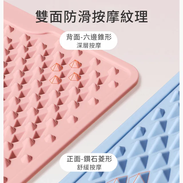 【中歐】軟矽膠超慢跑墊 雙面凸點穴位刺激 腳底按摩腳墊 足底指壓板 室內健身跑步墊 健康步道運動墊