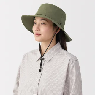 【MUJI 無印良品】透氣撥水加工附防水膠條有簷帽(共4色)