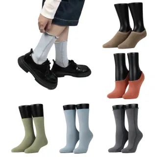 【FOOTER除臭襪】6入組素色薄襪-船短/高筒/捲邊穿搭機能襪(T72/T73/T74)