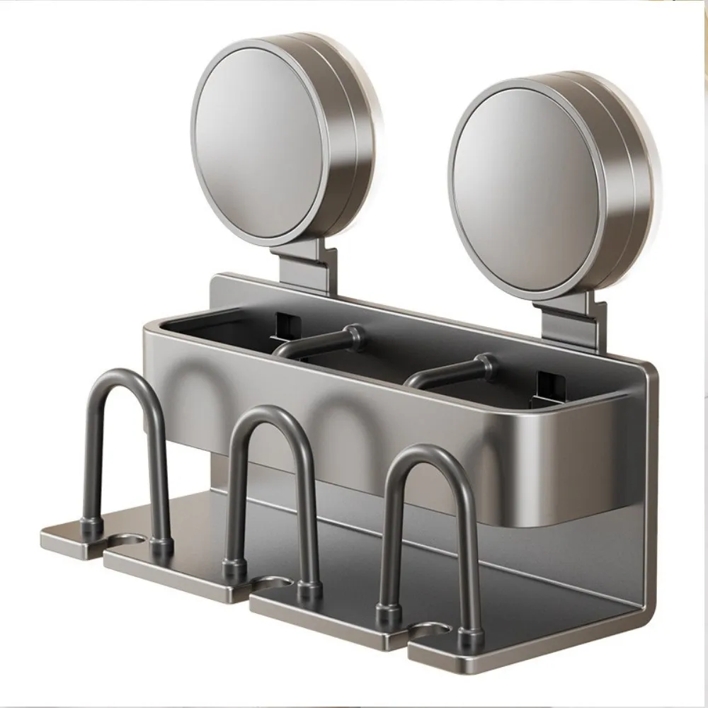 【SW】吸盤式壁掛牙刷架 瀝水架 牙刷掛架 浴室置物架 牙刷置物架 漱口杯收納架(3人款)