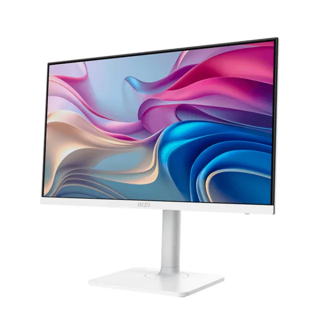 【MSI 微星】MODERN MD272UPHW 27型 IPS 4K UHD 60Hz 美型螢幕 白色 (Type-C/HDMI/DP)