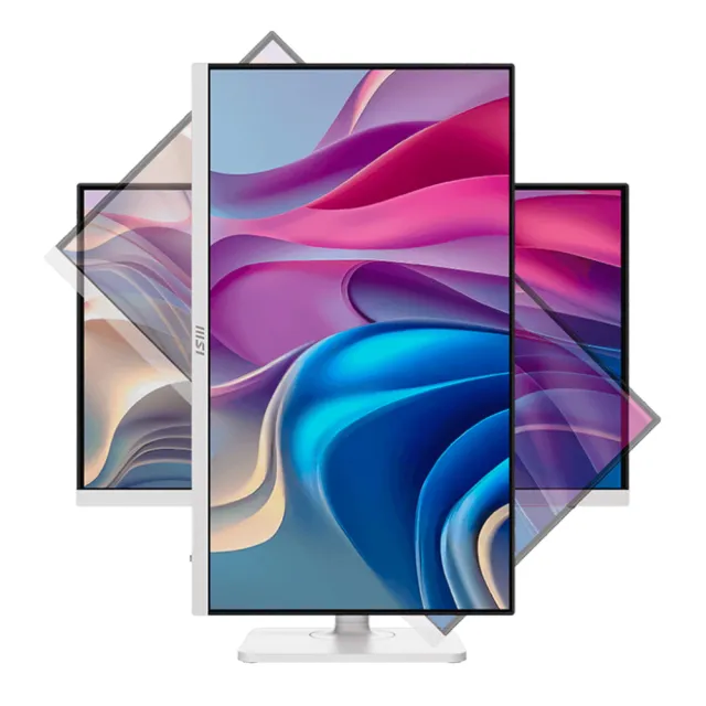 【MSI 微星】MODERN MD272UPHW 27型 IPS 4K UHD 60Hz 美型螢幕 白色 (Type-C/HDMI/DP)