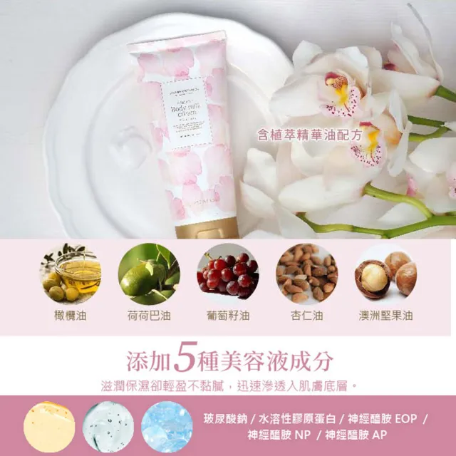 【OHANA MAHAALO】粉蝶翩翩超金緻香體霜130g(專櫃公司貨)