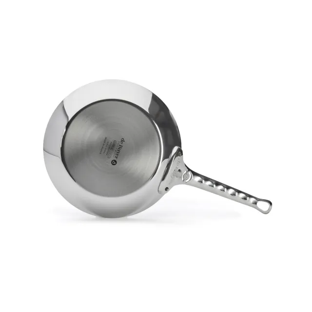【de Buyer 畢耶】Affinity系列 多層複合不鏽鋼平底不沾鍋24cm-適用IH爐