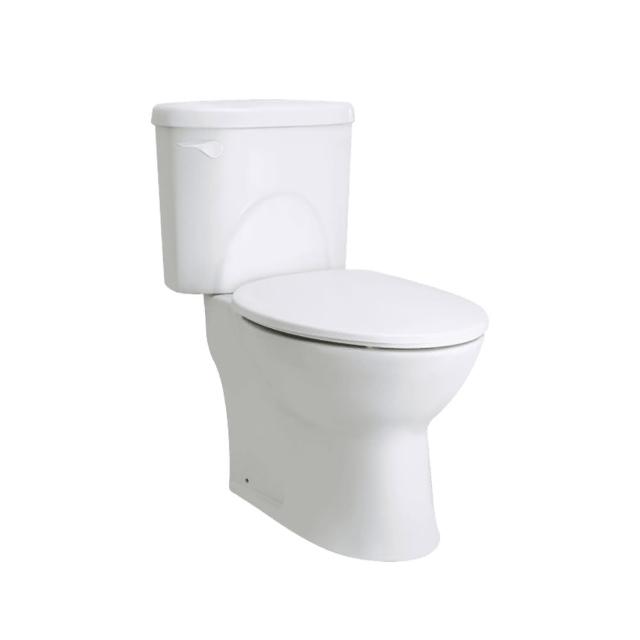 HCG 和成 CS4394Adb 一段式沖水馬桶，採用臺灣原廠製造，尺寸 70x39.5x40 cm，管距 30cm，BSMI 許可字號 R41173。無加熱功能，材質依原廠規格，適合現代衛浴空間，提供節水沖洗與穩定承載，完美解決家庭馬桶需求，提升居家衛生舒適度。