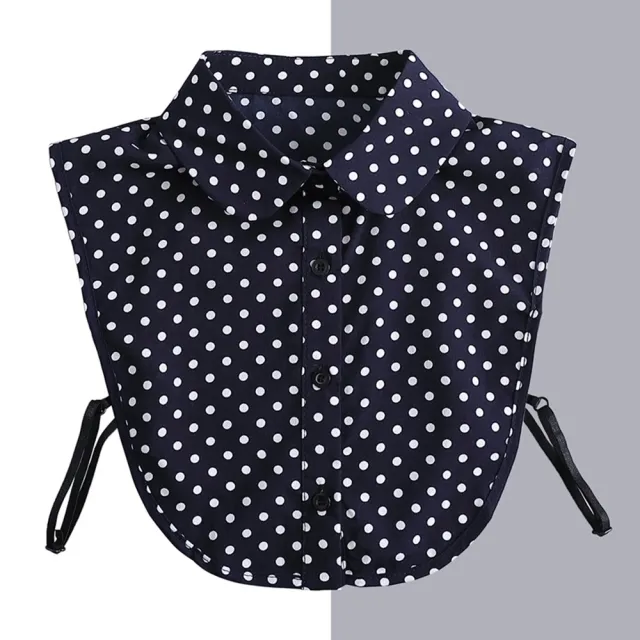 【米蘭精品】現貨+預購 假領子襯衫領片(圓點印花上班族內搭女裝配件6款74ko40)