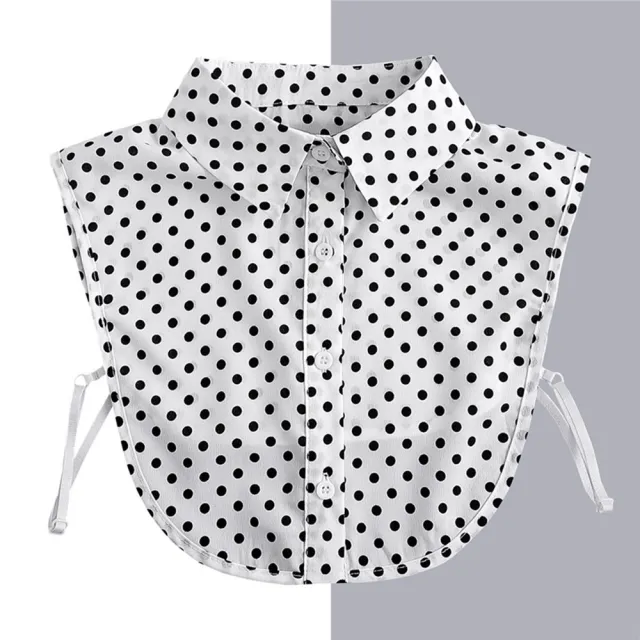 【米蘭精品】現貨+預購 假領子襯衫領片(圓點印花上班族內搭女裝配件6款74ko40)
