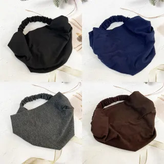 【卡樂熊】素色瑜珈健身遮白髮神器造型髮帶(髮帶飾品)