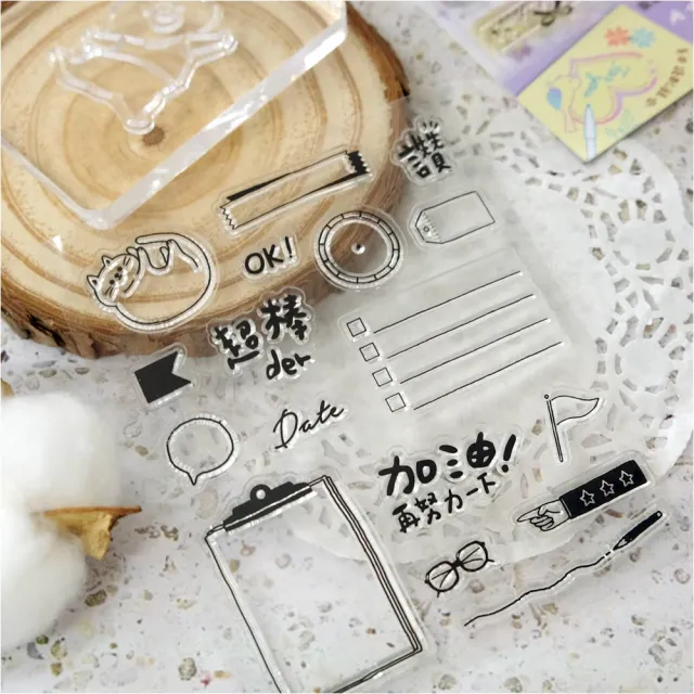 【SEASON 四季紙品禮品】水晶印章壓克力板 印章台(勞作 創作 DIY DIY209-04)