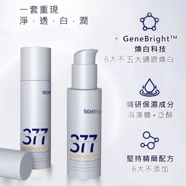 【DREAMCATCHER】肌膚未來377美白精華乳 國際版100ml(美白精華乳 精華乳 保濕乳 保濕精華 菸鹼醯胺)